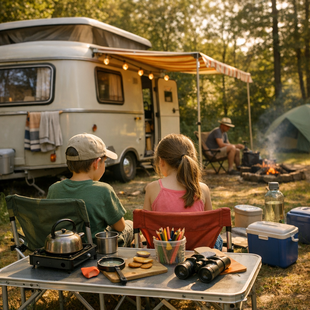 Une activité thème camping devient simple avec ces 12 idées