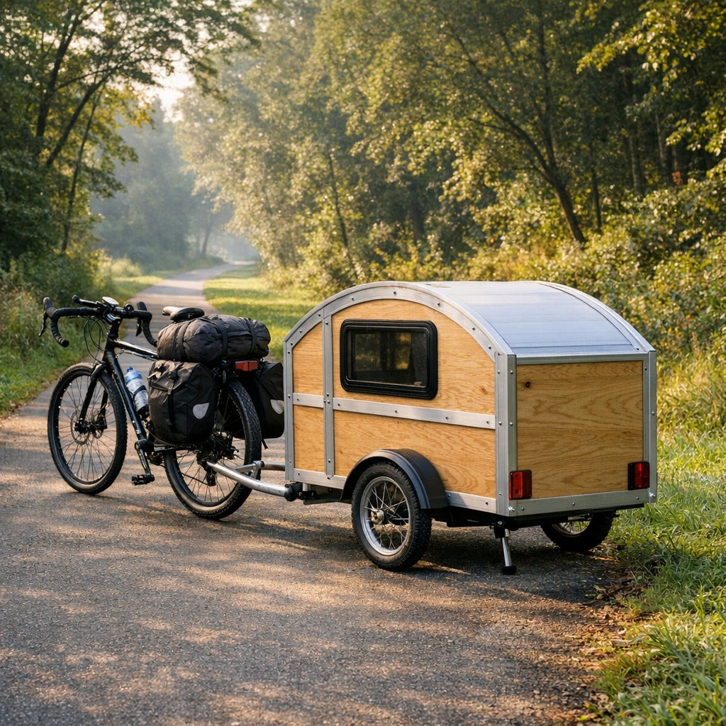 Comment réussir une caravane pour vélo faite maison en 7 choix ?