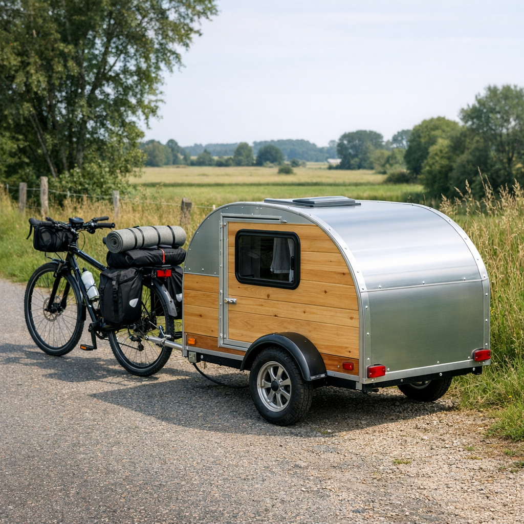 Comment fabriquer une caravane pour vélo vraiment tractable ?