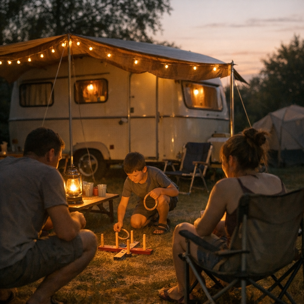 Une idée d’animation en camping réussit avec peu de matériel