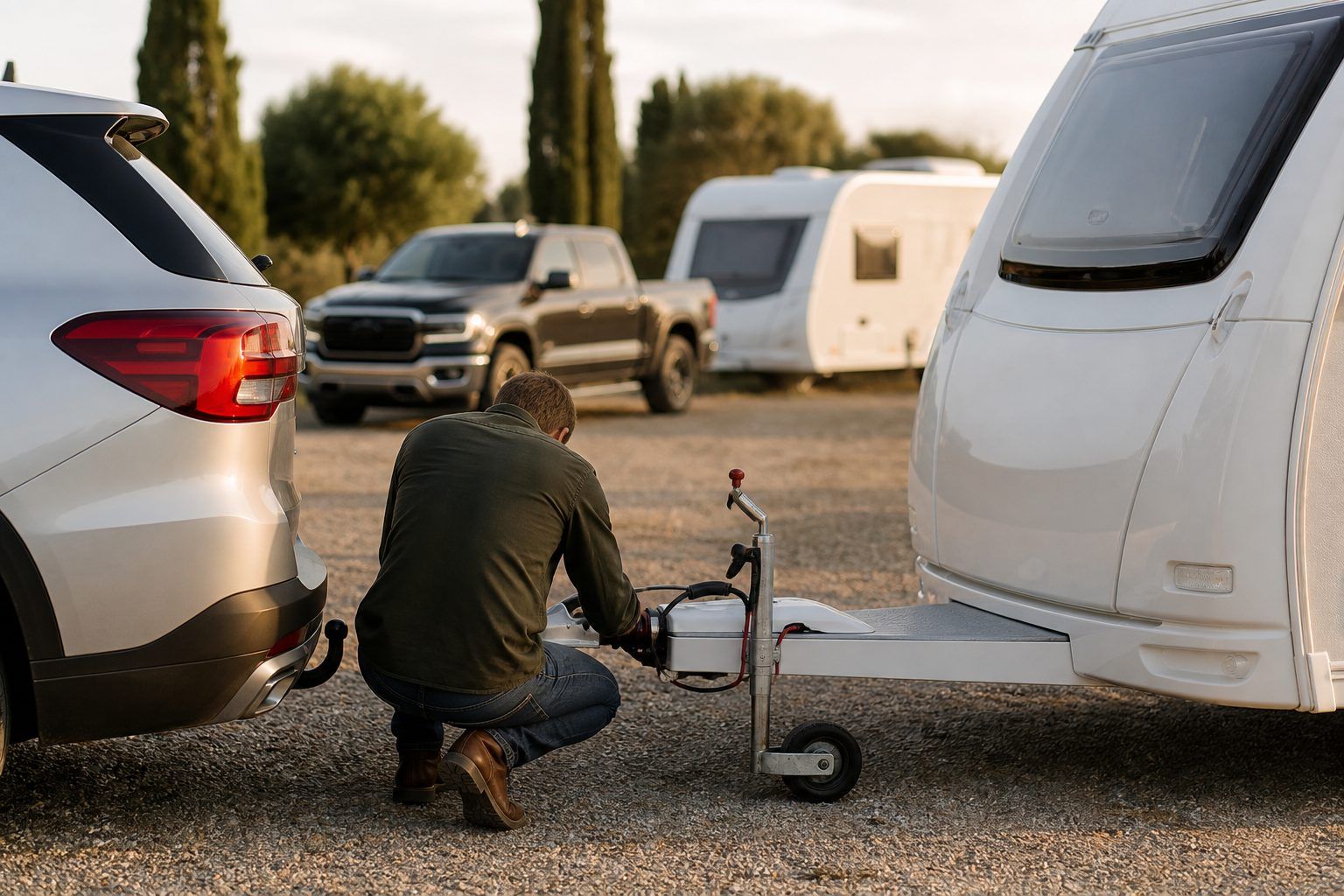 Permis B96 ou permis BE : choisir selon votre attelage caravane