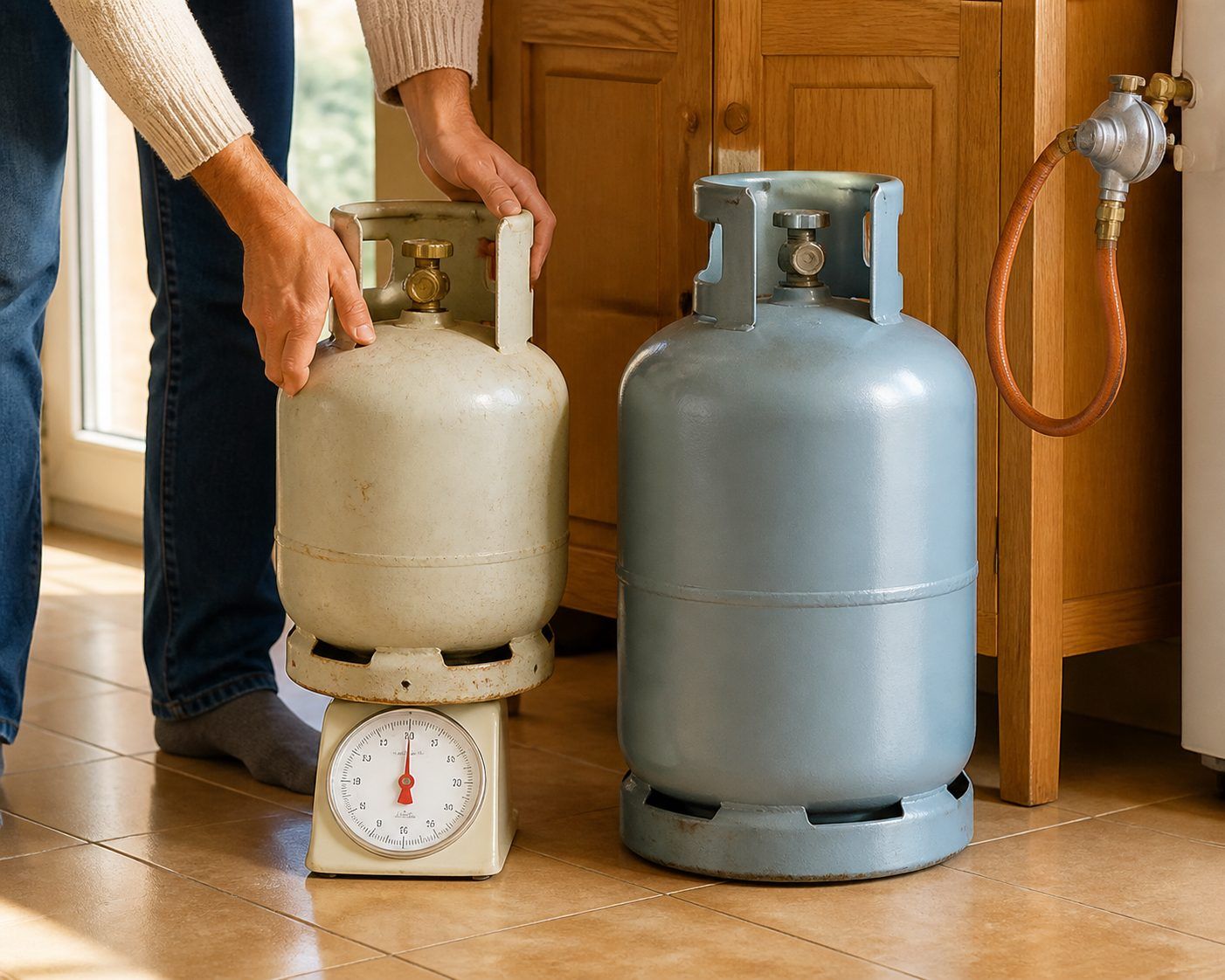 Quel poids pour une bouteille de gaz pleine ou vide ?