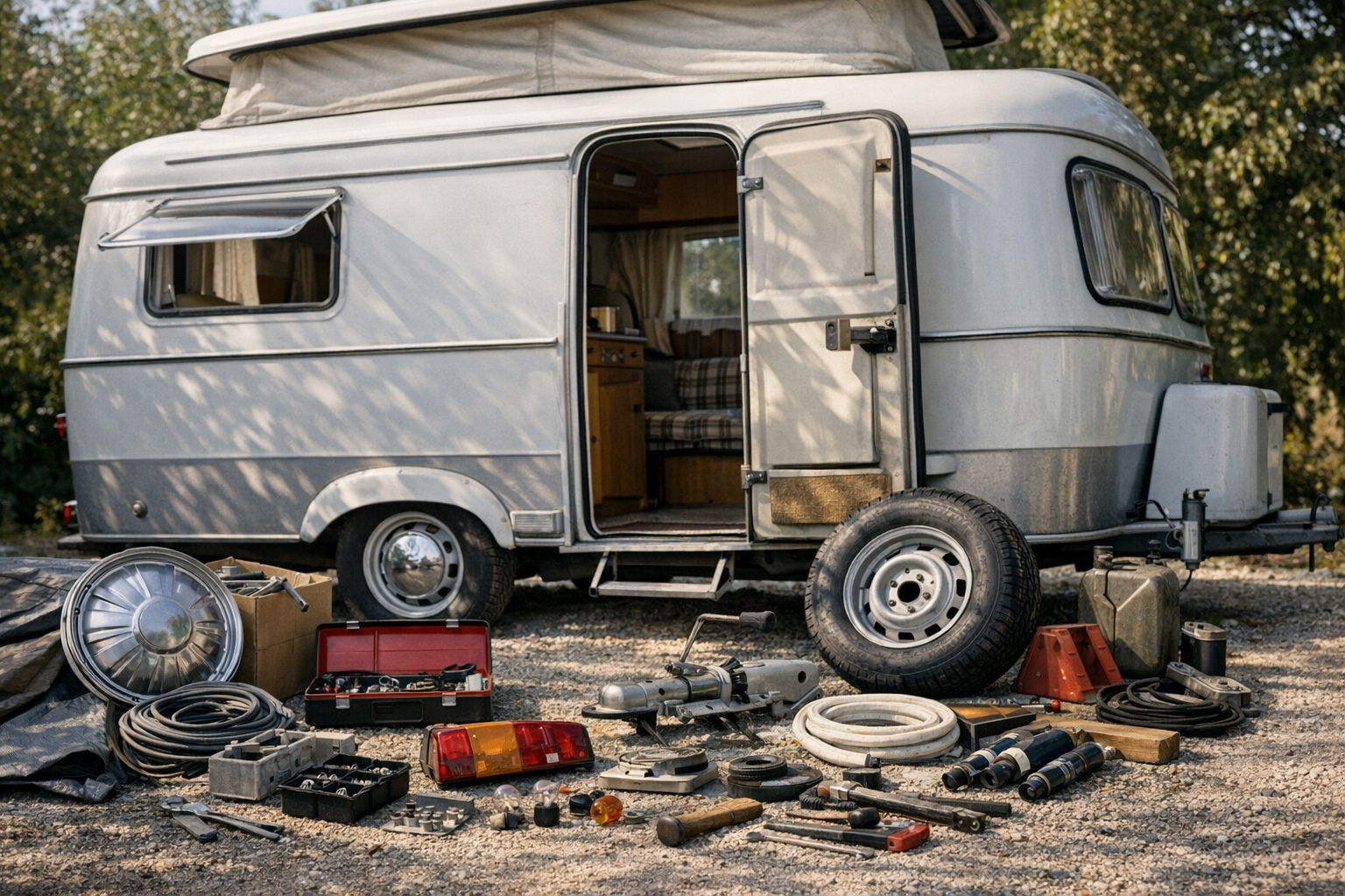 Préparer son Eriba avec les bonnes pièces