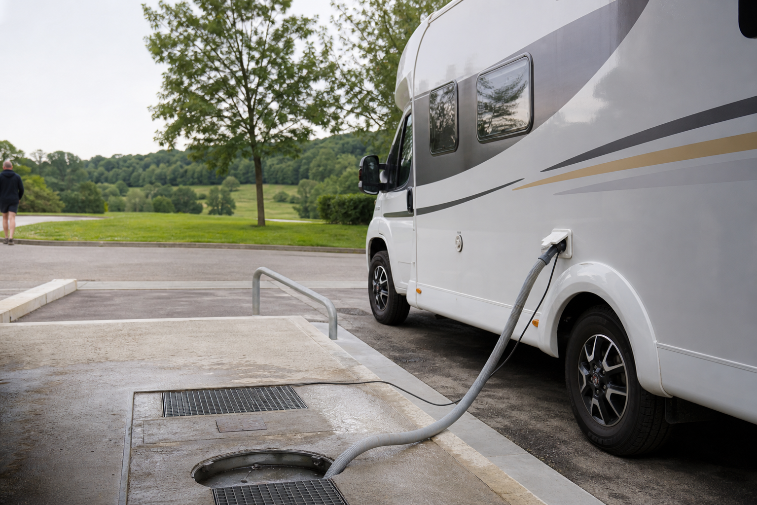 La vidange d’un camping-car se fait proprement en 4 repères